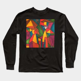 Quijote and Sancho Long Sleeve T-Shirt